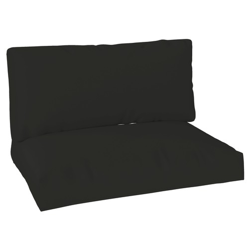 Sitzkissen set schwarz - set,